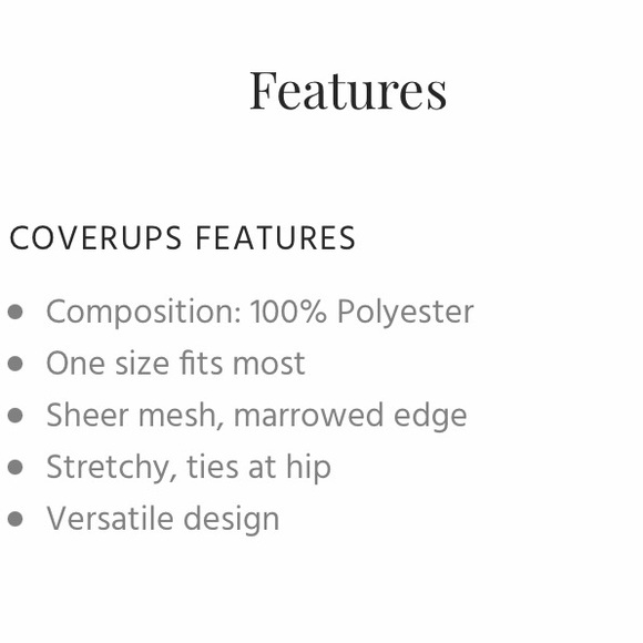 NWOT Lightweight Sheer Animal Print Mesh Sarong/Cover-Up/Top One Size Fits Most. - Picture 11 of 12